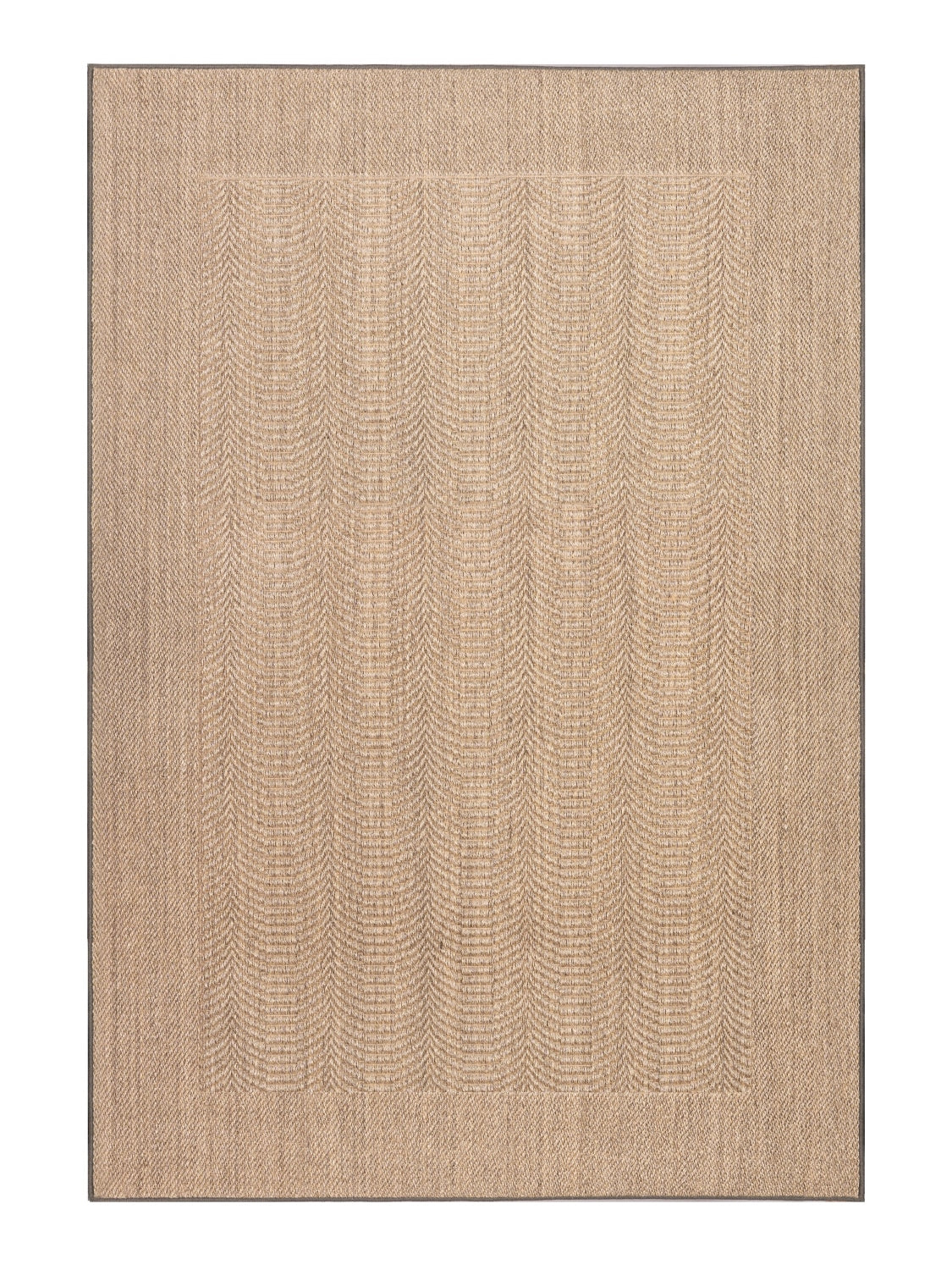 Alfombra Sisal Natural Ondas Arena