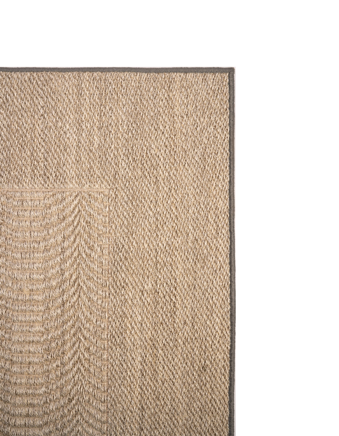 Alfombra Sisal Natural Ondas Arena