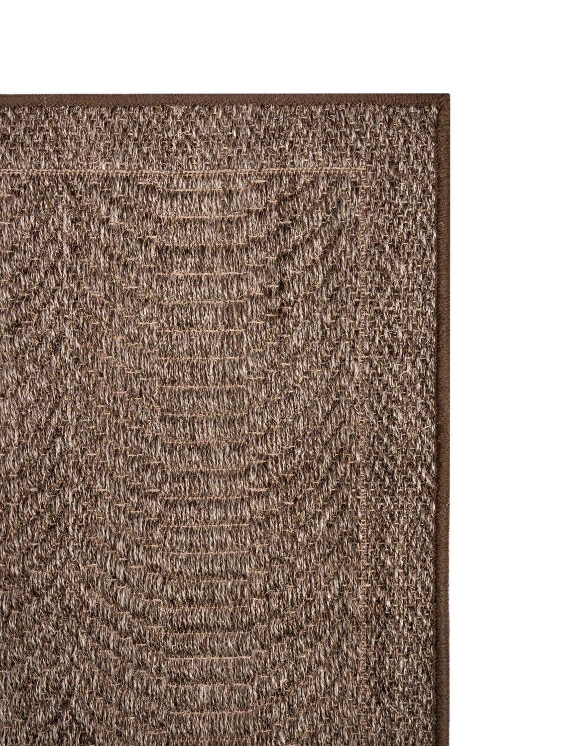 Alfombra Pasillo Sisal Natural Ondas Taupe