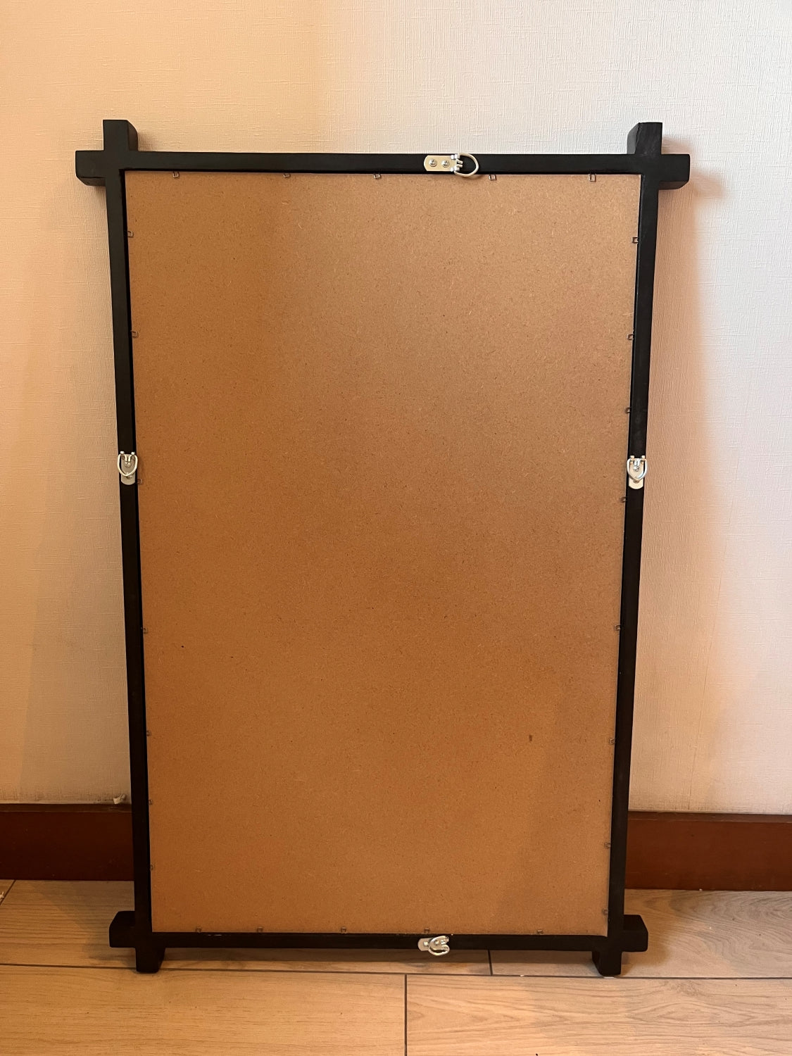 Espejo Madera Rectangular Cruz de Pared 60x90 cm Aurora