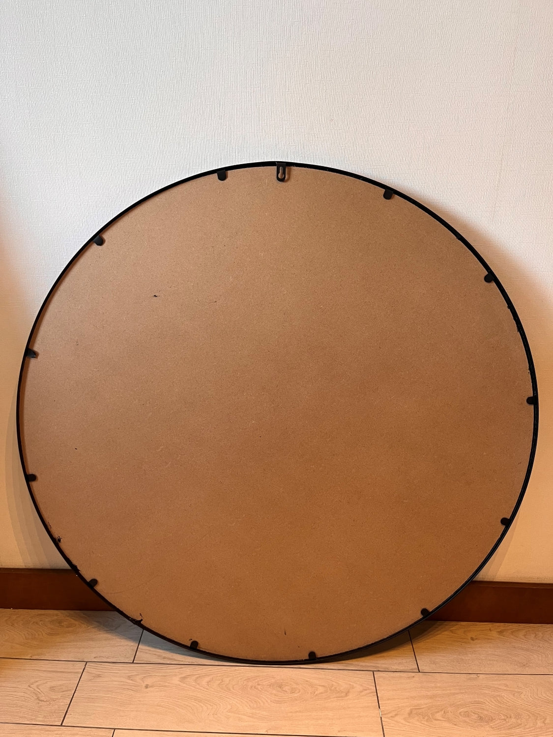 Espejo Metálico De Pared Redondo 100x100 cm Eclipse