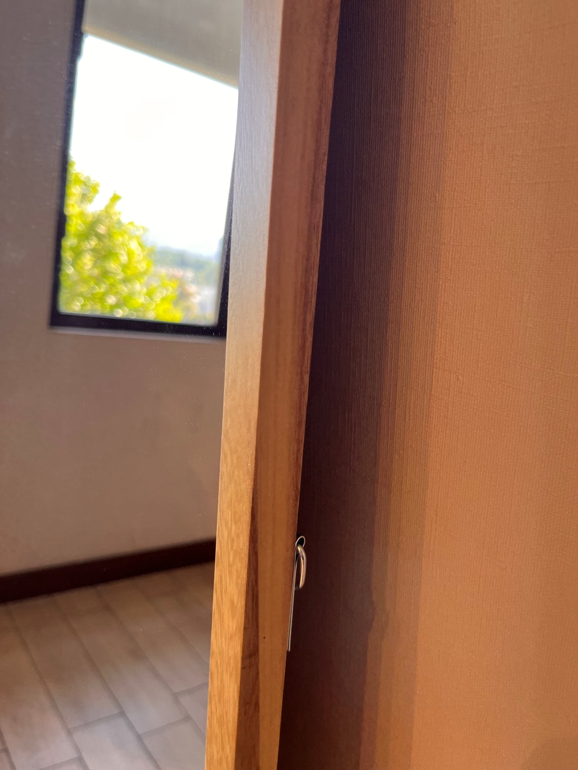 Espejo Madera Rectangular 80x170 cm Piso y Pared Milán