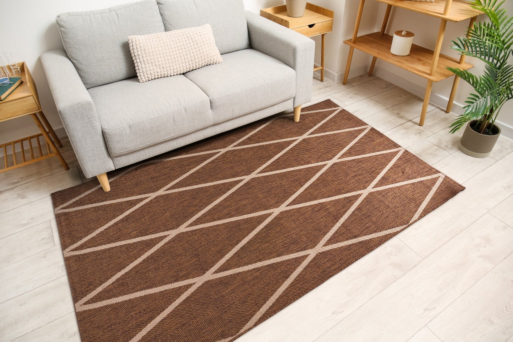 Alfombra Polipropileno Eco Nature 70 Marron