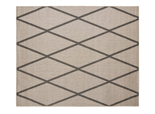 Alfombra Polipropileno Eco Nature 77 Beige Negro