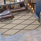 Alfombra Polipropileno Eco Nature 77 Beige Negro