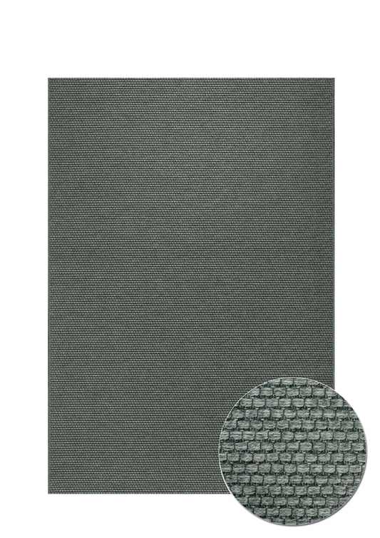 Alfombra de Lana High Line 99215 Gris Oscuro