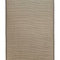 Alfombra Sisal Natural KF731 Borde de Tela Café