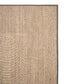 Alfombra Sisal Natural Ondas Arena