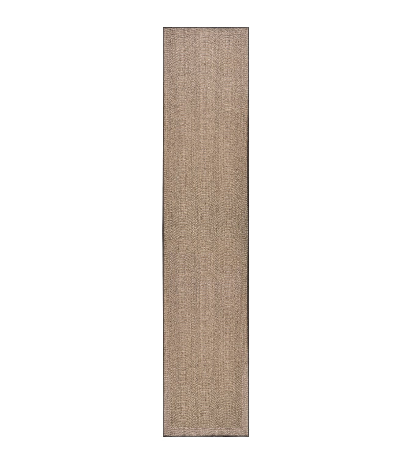 Alfombra Pasillo Sisal Natural Ondas Arena