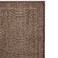Alfombra Pasillo Sisal Natural Ondas Taupe