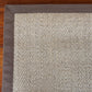 Alfombra Sisal Natural VB1065 Borde de Tela Café