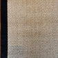 Alfombra Sisal Natural VB1065 Borde de Tela Negro