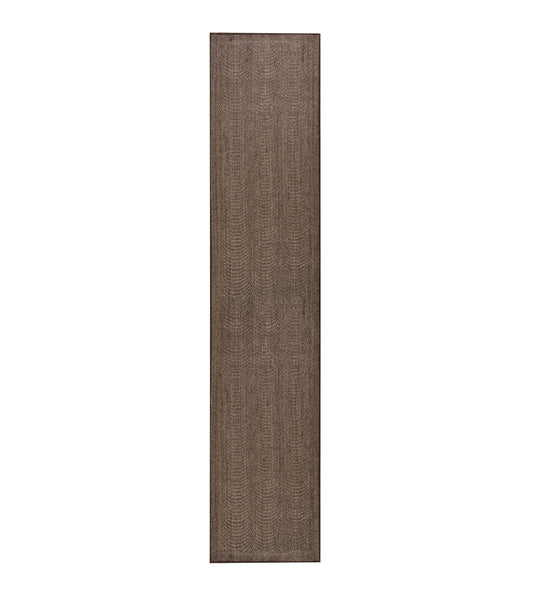 Alfombra Pasillo Sisal Natural Ondas Taupe
